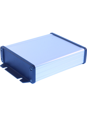 Hammond - 1457L1202 - Metal enclosure, clear, 104 x 120 x 32 mm, Aluminium, 1457L1202, Hammond