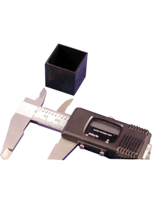 Hammond - 1596B102-10 - Potting box, black, 20 x 15 mm, ABS, 1596B102-10, Hammond