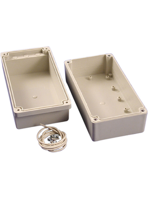 Hammond - RP1185 - Plastic enclosure, grey, 85 x 85 mm, ABS, RP1185, Hammond