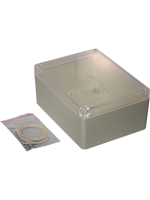Hammond - RP1245C - Plastic enclosure, grey, 125 x 75 mm, ABS / Polycarbonate, RP1245C, Hammond