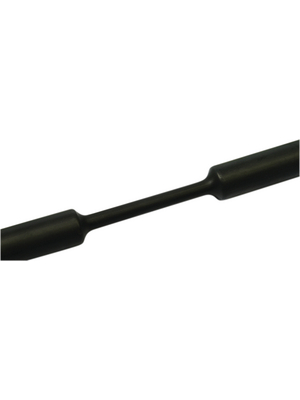 HellermannTyton - HFT-A-1.2/0.6 PO-X BK 400 - Heat-shrink tubing black 1.2 mm x 0.6 mm - 305-01200, HFT-A-1.2/0.6 PO-X BK 400, HellermannTyton