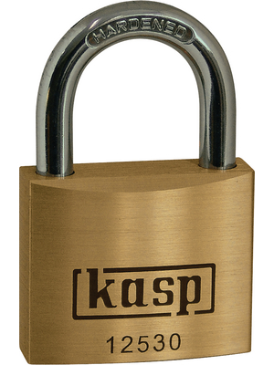 Kasp - K12530D - Padlock brass 30 mm, K12530D, Kasp