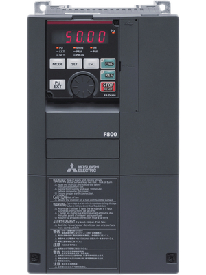 Mitsubishi Electric - FR-F840-00023-2-60 - Frequency converter 0.75 kW, 380...500 VAC 3-phase, FR-F840-00023-2-60, Mitsubishi Electric