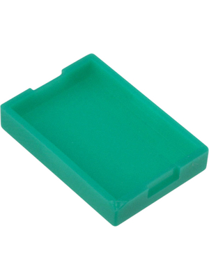 NKK - AT4116F - Cap, Rectangular, green, 17 x 12 x 3 mm, AT4116F, NKK