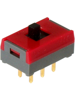 NKK - SS22SDP4 - Slide switch on-none-on 2P, SS22SDP4, NKK