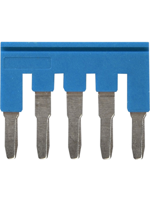 Omron Industrial Automation - XW5S-P4.0-5BL - Short bar N/A 35.4 x 3.0 x 23 mm blue XW5S, XW5S-P4.0-5BL, Omron Industrial Automation