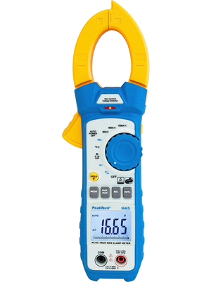 PeakTech - PEAKTECH 1665 - Current clamp meter, 1000 AAC, 1000 ADC, RMS, PEAKTECH 1665, PeakTech