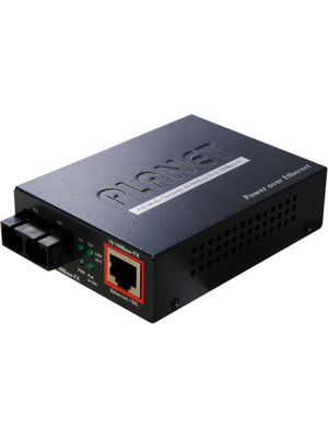 Planet - FTP-802 - PoE Media Converter, RJ45 10/100 PoE-SC, FTP-802, Planet