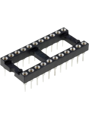Nextron - R-100-224-10-1001-00 - DIL socket 22 Tin-plated brass, R-100-224-10-1001-00, Nextron