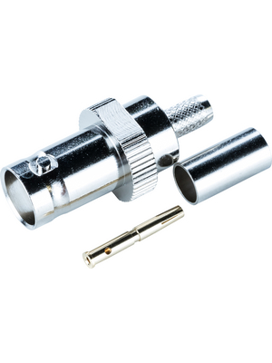 RND Connect - RND 205-00474 - Connector BNC 50 Ohm, straight, RND 205-00474, RND Connect