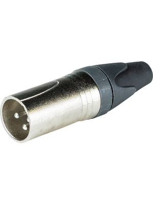 RND Connect - RND 205-00560 - XLR connector Male 3 N/A Soldering red, RND 205-00560, RND Connect