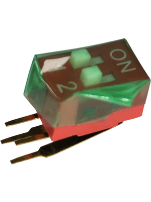 RND Components - RND 210-00179 - DIP switch 2P, RND 210-00179, RND Components