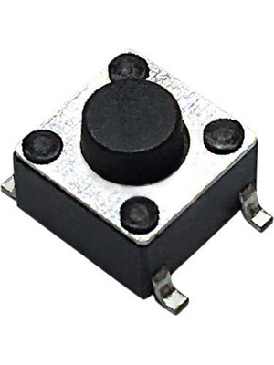 RND Components - RND 210-00209 - PCB Tactile Switch  PCB 12 VDC 50 mA SMT, RND 210-00209, RND Components