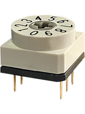 RND Components - RND 210-00249 - PCB coding switch BCD 3+3, RND 210-00249, RND Components