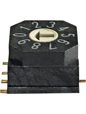 RND Components - RND 210-00119 - PCB coding switch BCD 4+1, RND 210-00119, RND Components