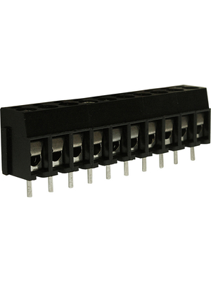 RND Connect - RND 205-00009 - PCB Terminal Block Pitch 5 mm horizontal 10P, RND 205-00009, RND Connect