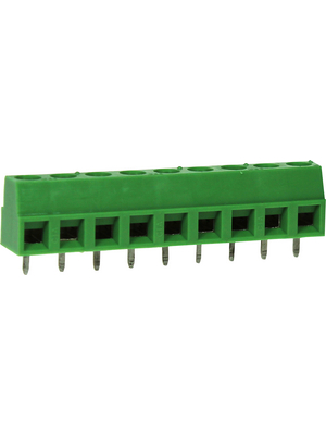 RND Connect - RND 205-00239 - PCB Terminal Block Pitch 5.08 mm horizontal 9P, RND 205-00239, RND Connect