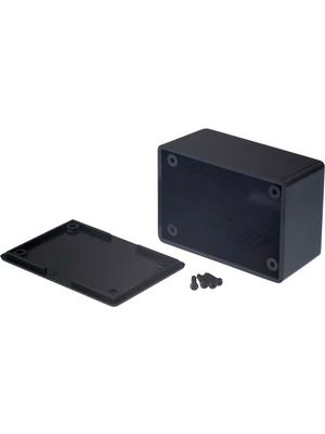 RND Components - RND 455-00094 - Plastic enclosure 44 x 64 x 32 mm black ABS N/A, RND 455-00094, RND Components