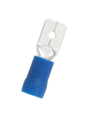 RND Connect - RND 465-00084 - Blade terminal blue 6.3 x 0.8 mm N/A, RND 465-00084, RND Connect