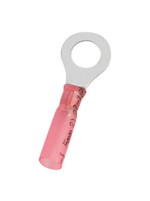 RND Connect - RND 465-00164 - Ring terminal red 6.4 mm N/A, RND 465-00164, RND Connect