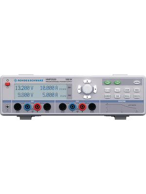 Rohde & Schwarz - HMP2020 - Laboratory Power Supply 2 Ch. 0...32 VDC 10 A / 0...5.5 VDC 5 A, Programmable, HMP2020, Rohde & Schwarz