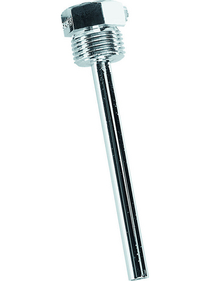 S+S Regeltechnik GmbH - 7100-0011-0010-001 - Immersion sleeve Nickel-plated brass 10 bar THERMASGARD, 7100-0011-0010-001, S+S Regeltechnik GmbH