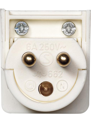 Schneider Electric - LAMPDON LAMPPROPP F_SIDOIN - Mains Plug N/A white 2P+E, LAMPDON LAMPPROPP F_SIDOIN, Schneider Electric