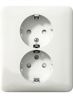 Schneider Electric - DERAY-HANDY-BOX 3/16"""" GELB"" - Socket, Flush mounted 100 x 85 x 22.4 mm 16 A 2P + E With Shutters white, DERAY-HANDY-BOX 3/16"""" GELB"", Schneider Electric