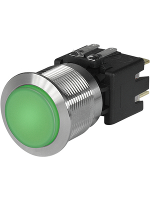 Schurter - 3-101-041 - Push-button Switch, vandal proof 22 mm 250 VAC 16 A 2 NO, 3-101-041, Schurter