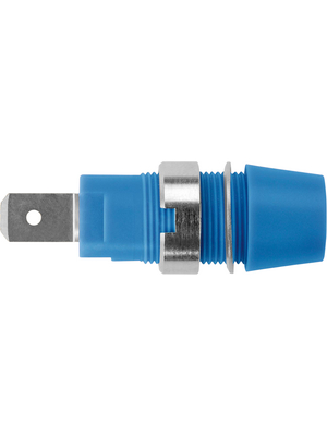 Schtzinger - SAB 7560 Ni / BL - Safety Socket ? 4 mm blue CAT III N/A, SAB 7560 Ni / BL, Schtzinger