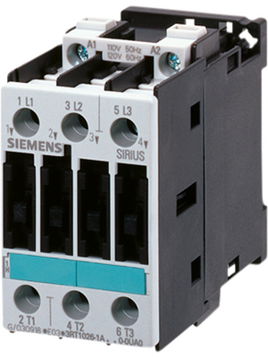 Siemens - 3RT10253BB40 - Contactor 24 VDC 3 NO - Screw Terminal, 3RT10253BB40, Siemens