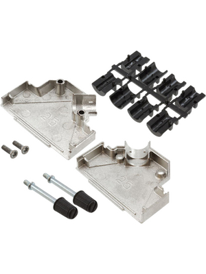 TE Connectivity - 2-1478763-5 - D-Sub metal hood 25P, 2-1478763-5, TE Connectivity