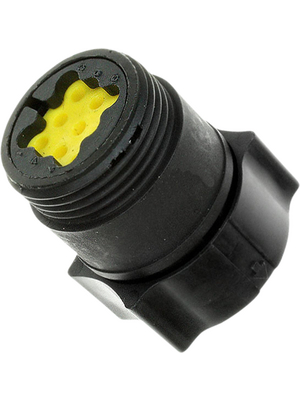 TE Connectivity - 1445390-3 - Plug Mini-CPC Poles=4, accepts female contacts / Free hanging/cable mount, 1445390-3, TE Connectivity