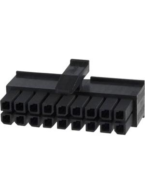 TE Connectivity - 1-794617-8 - Crimp housing Pitch3 mm Poles 2 x 18 MATE-N-LOK Micro, 1-794617-8, TE Connectivity