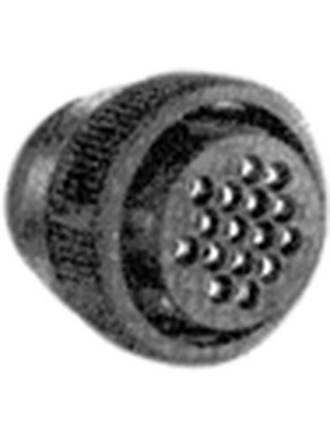 TE Connectivity - 206708-1 - Plug CPC1 Poles=9, accepts female contacts / Free hanging/cable mount, 206708-1, TE Connectivity