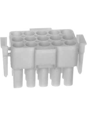 TE Connectivity - 770023-1 - Plug housing kit Pitch6.35 mm Poles 3 x 5 accepts male or female contacts / Multi row MATE-N-LOK Universal II, 770023-1, TE Connectivity
