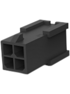 TE Connectivity - 794616-4 - Crimp housing Pitch3 mm Poles 4 MATE-N-LOK Micro, 794616-4, TE Connectivity