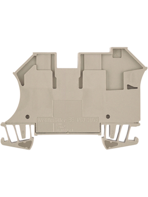 Weidmller - WDU 10/ZR - 1042400000 - Terminal block W-Series N/A Dark Beige, 0.5...16 mm2, WDU 10/ZR - 1042400000, Weidmller