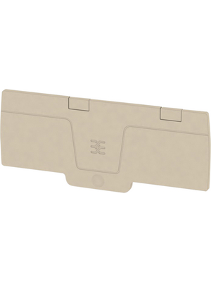 Weidmller - AEP AP13 - 1990140000 - End plate N/A 95 x 2.4 x 40 mm beige A, AEP AP13 - 1990140000, Weidmller