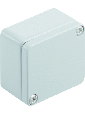 Weidmller - KLIPPON K0 RAL7001 - Metal enclosure, grey, 50 x 30 x 45 mm, Aluminium / Powder coated, IP 68, KLIPPON K0 RAL7001, Weidmller