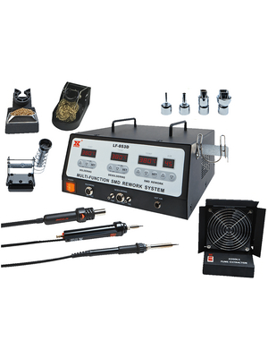 Xytronic - LF-853D - Soldering and desoldering unit 100 W / 600 W CH / F (CEE 7/3), LF-853D, Xytronic
