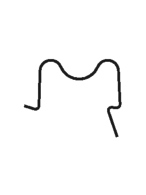 Fischer Elektronik - THF 220 - Transistor retaining clip for FK219/FK222 TO-220, THF 220, Fischer Elektronik