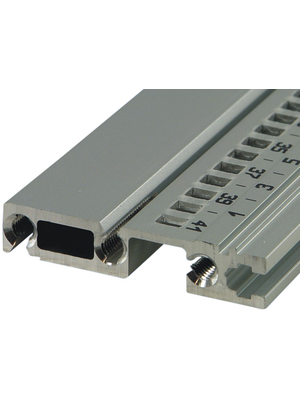 Pentair Schroff - 34566-520 - Rear horizontal rail, 34566-520, Pentair Schroff