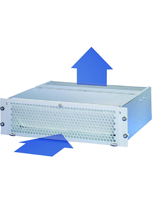 Pentair Schroff - 10713-546 - 19'' fan tray 483 x 133 x 388 mm 510 m3/h 230 VAC 58 W, 10713-546, Pentair Schroff