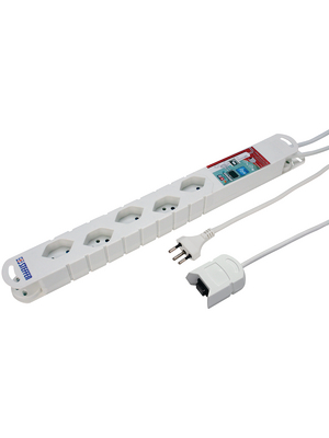 Steffen - 20 200235 66 - Multiple socket outlet, 5xJ (T13), Type 12 , 3 m, 20 200235 66, Steffen