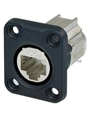 Neutrik - NE8FDX-Y6-W - Panel mount jack RJ 45 8, NE8FDX-Y6-W, Neutrik