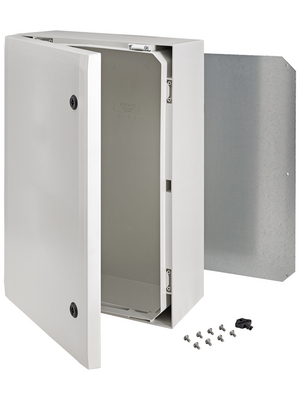 Fibox - ARCA 705030F - Cabinet ARCA light grey, RAL 7035 500 x 300 mm Polycarbonate, ARCA 705030F, Fibox