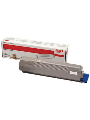 OKI - 44643001 - Toner yellow, 44643001, OKI