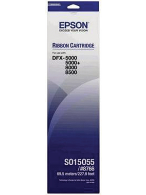 Epson - S015055 - Colour ribbon Nylon black, S015055, Epson
