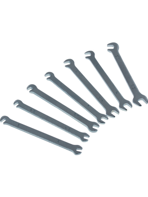 Donau - 900 - Double open-end spanner set 3, 3.2, 3.5, 4, 4.5, 5, 5.5 mm, 900, Donau
